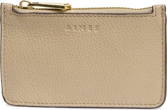 Aim&eacute;e Kestenberg Melbourne Leather Wallet in Pottery Taupe at Nordstrom Rack