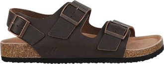 Jack Wills Leren sandalen heren (Bruin)