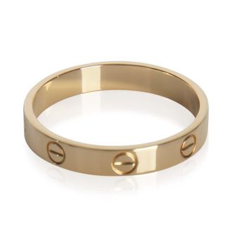 Cartier Pre-Owned Cartier Yellow Gold Small Model Love Ring