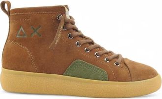 Sun 68 Sneakers - Heren - Sneakers - Bruin - 44 EU - Leer - Schoenen