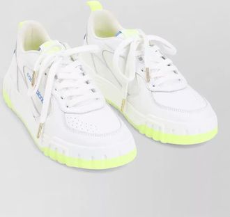 Casablanca leather low-top sneakers