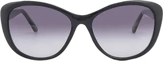 Calvin Klein Grey Butterfly Ladies Sunglasses CK19560S 001 57
