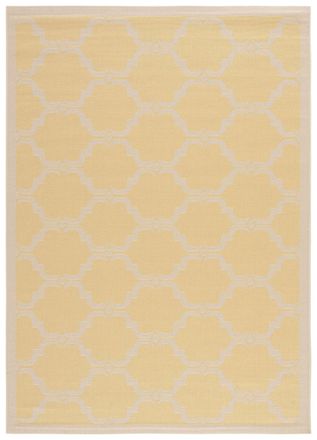 Safavieh Alfombra amarillo/beige 160 x 231 cm