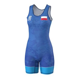 OEM Maillot De Lucha Libre Femenina Polonia 2026 Talla S Azul