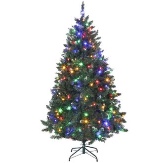 HOMCOM &Aacute;rbol de navidad 110x110x180 cm verde