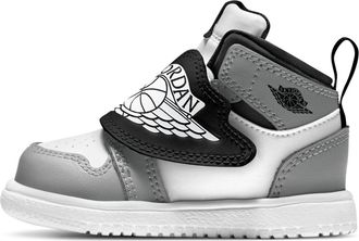 Nike Jordan (TD) Air Jordan 1 Sky logo White Black Grey BQ7196-102