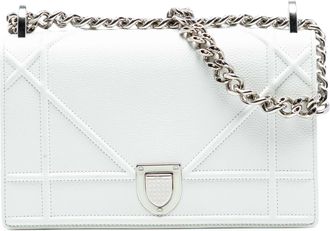 Dior Tweedeklasse Klein Gegrainter Kalfsleer Diorama Flap