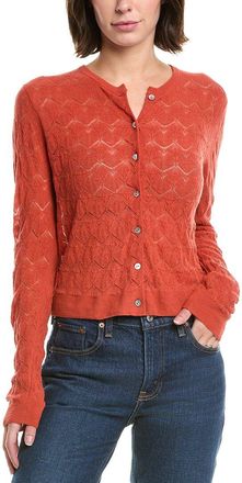 Vince Lace Stitch Cardigan