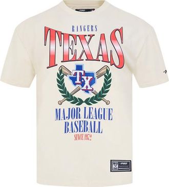 Pro Standard Mens Rangers Around The World CJ DS T-Shirt - Eggshell/Multi Size M