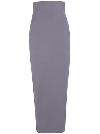 Rick Owens Skirt Wool Blend Dirt Pillar