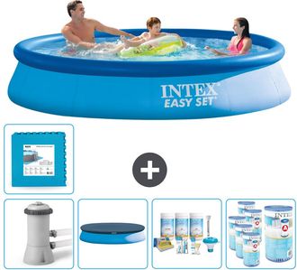 Intex Piscina Easy Set Redonda - 366x76 Cm - 8-piezas Scb16