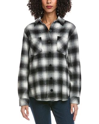 Bella Dahl Oversized Wool-Blend Shacket