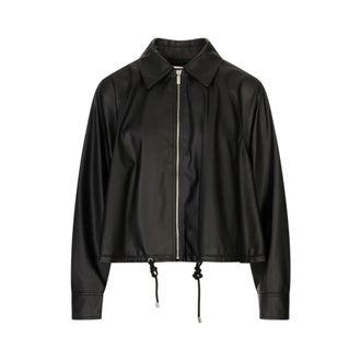 Meimeij Light Jackets, female, Black, Size: 2XS M6Pad1 Bomber Jacket