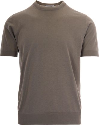 Paolo Pecora Turquoise Knit T-Shirt