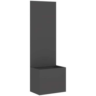 vidaXL Pantalla De Privacidad Para Jard&iacute;n Calado Negro 50 X 140 Cm Vidaxl