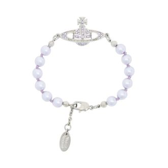 Vivienne Westwood Bracelets, female, Purple, Size: ONE SIZE Mini Bas Relief Bracelet