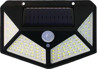 OEM Luces Solares Para Jard&iacute;n, Apliques De Pared Con Detecci&oacute;n De Presencia, 100 Led Recargables, Venta Al Por Mayor Para Iluminaci&oacute;n Residencial Y P&uacute;blic
