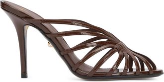 Alev&igrave; Schoenen, Dames, Bruin, 36 EU, Leer, Diana 95 Heeled Sandal