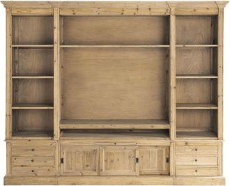 Maisons du monde Mueble de sal&oacute;n librer&iacute;a de pino macizo reciclado