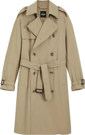 HUGO BOSS Uomo, Cappotti, Beige, XL, new