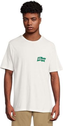 Rvca Onshore Short Sleeve Mens T Shirt Antique White : 2XL, Cotton