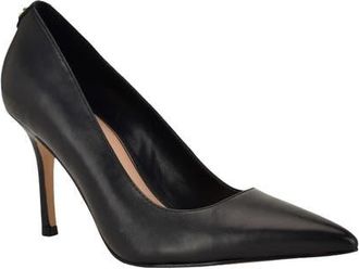 Guess Prindy Croc Embossed Pump in Black at Nordstrom, Size 7.5