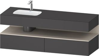 Duravit Duravit Qatego Lavabo Encastrado Con Base De Lavabo Consola