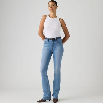 Levi's 725 High Rise Bootcut Jeans - Womens - 24X30 - Blue
