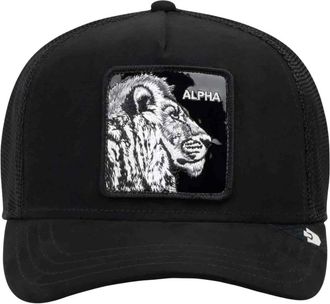 Goorin Brothers Cappellino Trucker in Camoscio con Leone - - Accessories - unisex - Nero - ONE SIZE