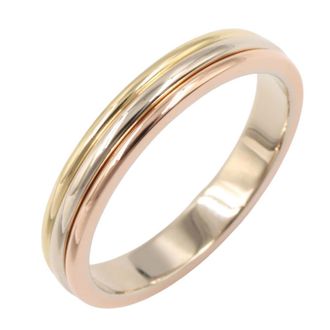 Cartier Gold Silver Yellow Gold (18K) Pink Gold (18K) White Gold (18K) Band Ring (Pre-Owned)