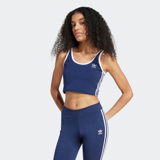 adidas adidas Originals Tanktop 3S BRA TOP sportliche Schnittform, aus Baumwolle und Elasthan