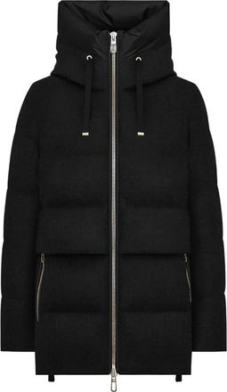 Duno Dames, Mantels, Zwart, Maat: S