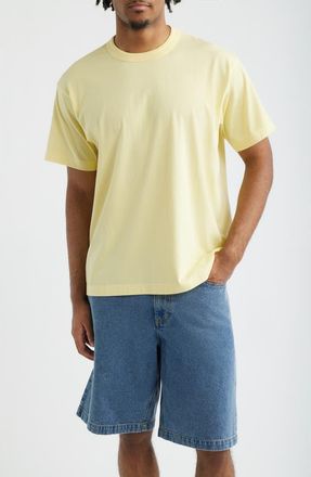 BP. Core Crewneck T-Shirt in Yellow Mellow at Nordstrom, Size Xx-Large
