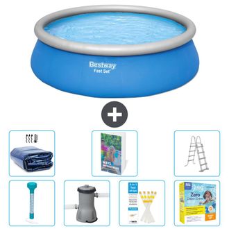 Bestway Piscina Bestway Fast Set Redonda - 457x122 Cm - 8-piezas S358