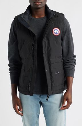 Canada Goose Freestyle Water Repellent Down Puffer Vest in Black - Noir at Nordstrom, Size X-Large