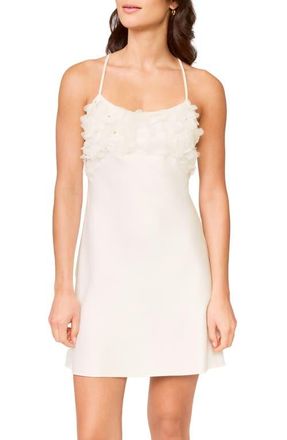 Rya Collection Haven 3D Organza Chemise in Ivory at Nordstrom, Size X-Small