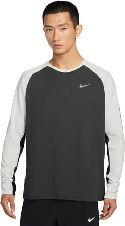 Nike Stride Dri-FIT Waffle Running T-Shirt Anthracite Platinum Tint IQ3630-060
