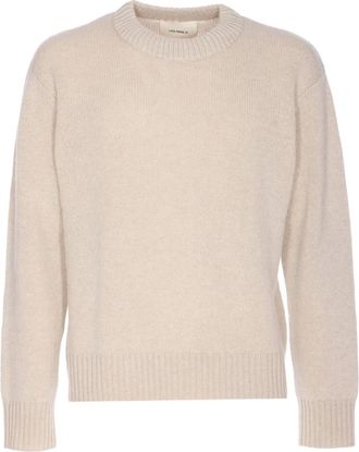 Lisa Yang Ribgebreide trui - Beige