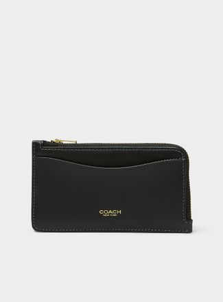 Coach Womens New York minimalist leather card holder