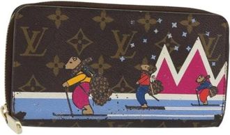 Louis Vuitton Pre-owned Wallets, female, Brown, Size: ONE SIZE Pre-owned Canvas Wallet