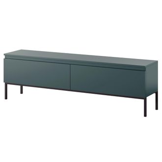 Selsey Selsey Bemmi - Mueble Tv 150 Cm, Verde Oscuro Con Patas Negras