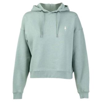 NIKIN Treehoodie Oversized Hoodie f&uuml;r Damen | grau/t&uuml;rkis
