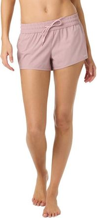 O'Neill Balboa Saltwater Solids Cover-Up Shorts in Orchid at Nordstrom, Size Xx-Large