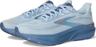 Brooks Ghost 17 Mens Running Shoes Skyway/Moonlight/Orange : 10.5 D - Medium, Synthetic