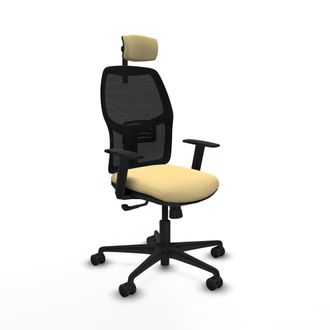 Piqueras y Crespo Silla Piqueras Y Crespo Alfera Negro Soporte Lumbar Ajustable