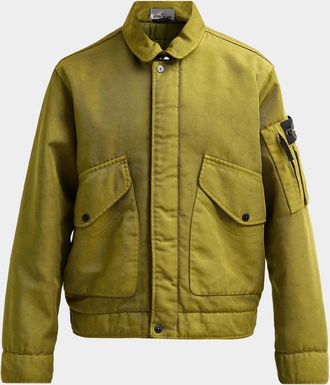 Stone Island Men & apos;s Capospalla Nylon Jacket