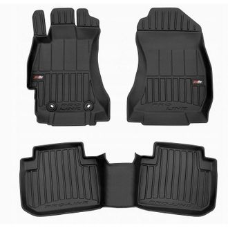 OEM Alfombras De Goma, Felpudos, Felpudos Subaru Forester 4 2012-2018, Canaleta 3d