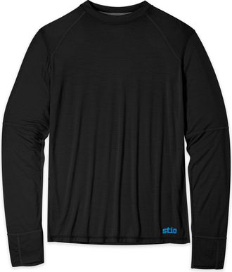 Stio Mens Basis PeakWool Lightweight Crew LS