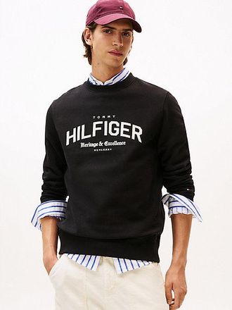 Tommy Hilfiger Arch Logo Terry Crew Neck Sweatshirt