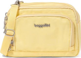 Baggallini Trifecta RFID Wallet Crossbody Bag in Butter Yellow at Nordstrom